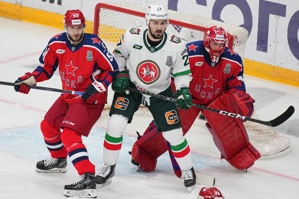 Фотография поста в ленте КХЛ: шансы ЦСКА и «Ак Барса» на победу в матче регулярного чемпионата