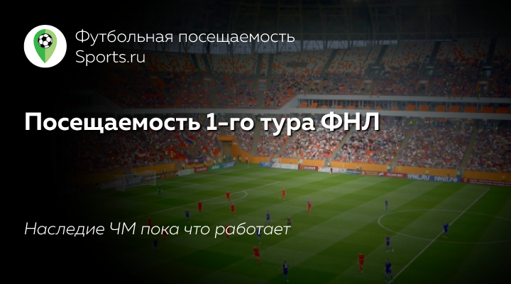 Посещаемость 1-го тура ФНЛ: 26564 зрителя на матче «Мордовия» — «Нижний Новгород» и другие цифры