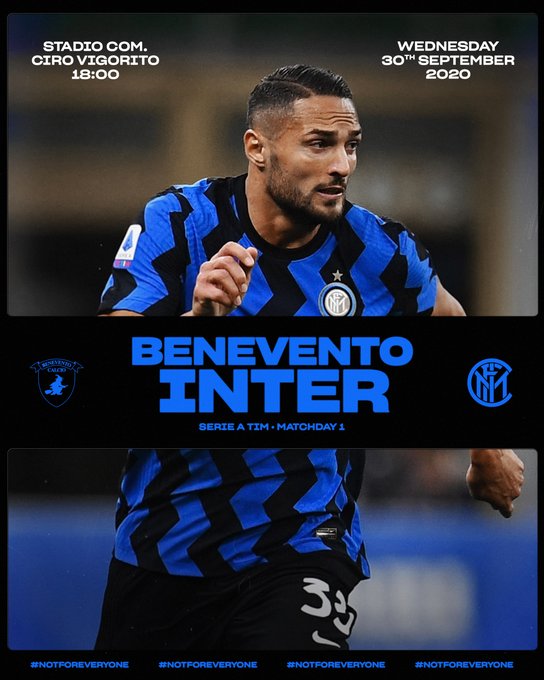 Беневенто - Интер. 1 тур Серии А - перенесённый матч. Превью