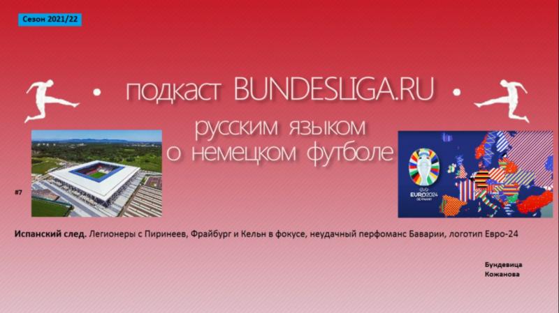 Подкаст. Испанский след. Легионеры с Пиренеев, «Фрайбург» и «Кёльн» в фокусе, ошибка «Баварии», логотип Евро-24