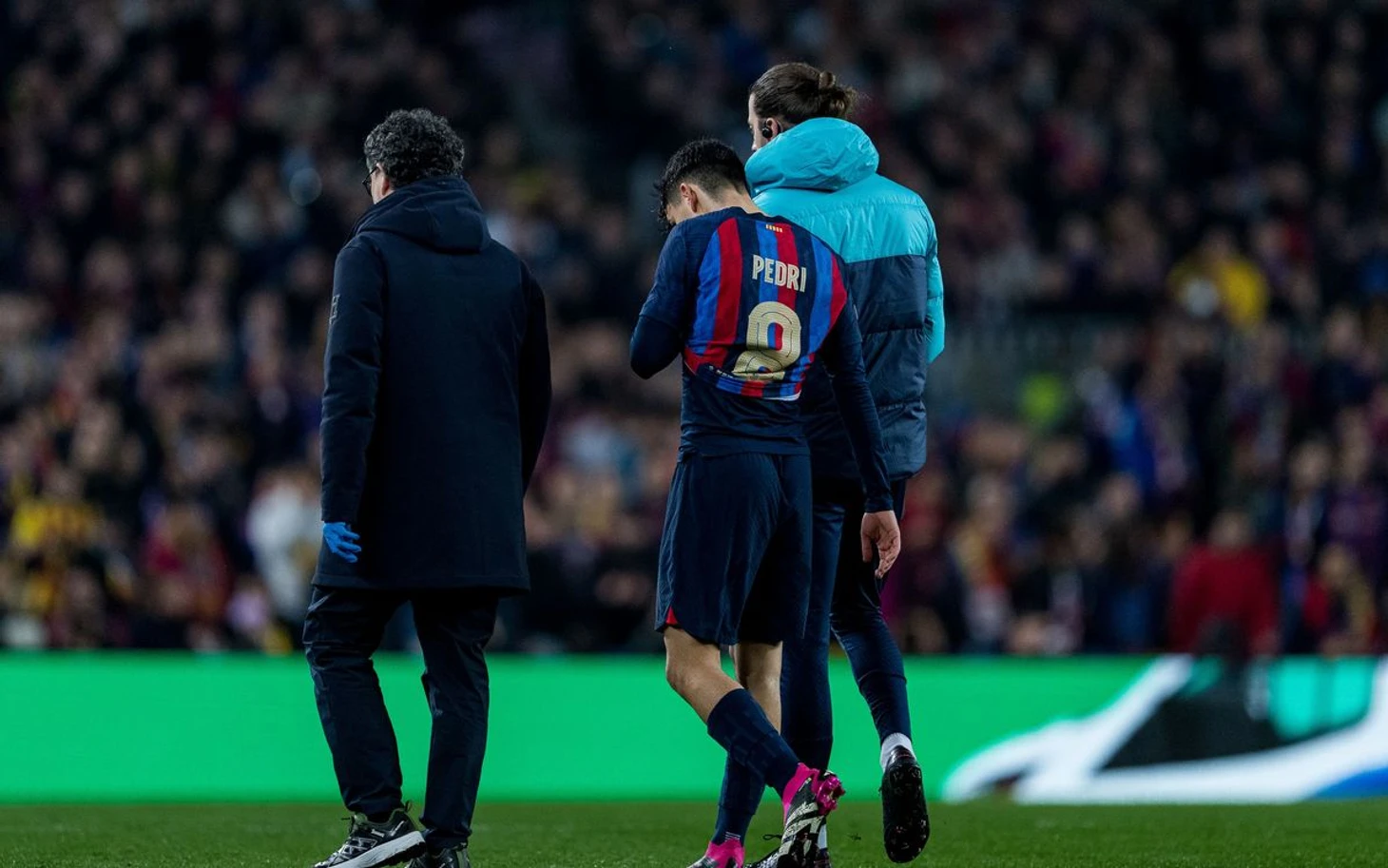 Confirmation of Pedri hamstring injury
