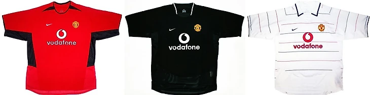 Форма &quout;Манчестер Юнайтед&quout; в сезоне 2003/2004.