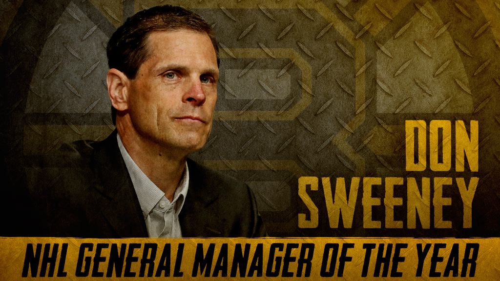 Don Sweeney Named NHL General Manager of the Year