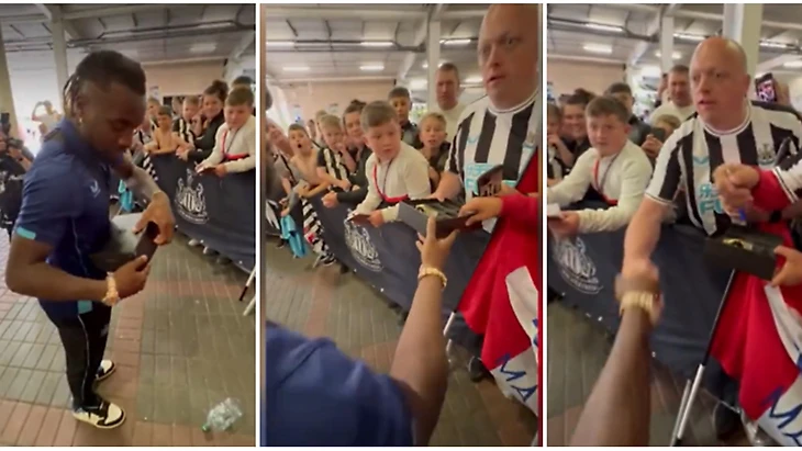 Allan Saint-Maximin gifted Newcastle fan Rolex watch after Premier League  opening day win