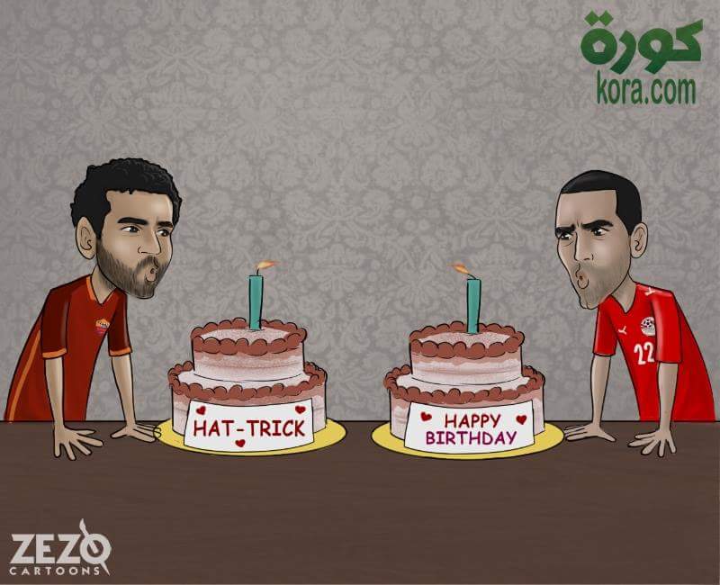 Мохамед Салах в матче против «Болоньи» оформил первый хет-трик в своей карьере