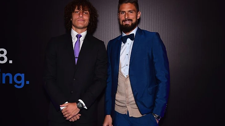 Оливье Жиру и Давид Луис