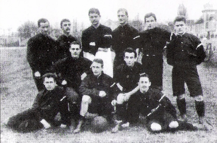 Первый матч сборной Германии в Париже в 1898