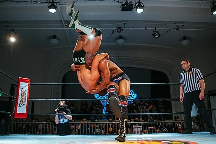 Обзор 3-го дня NJPW The New Beginning USA (на 79-ом ТВ-выпуске STRONG за 19.02.2022), изображение №4