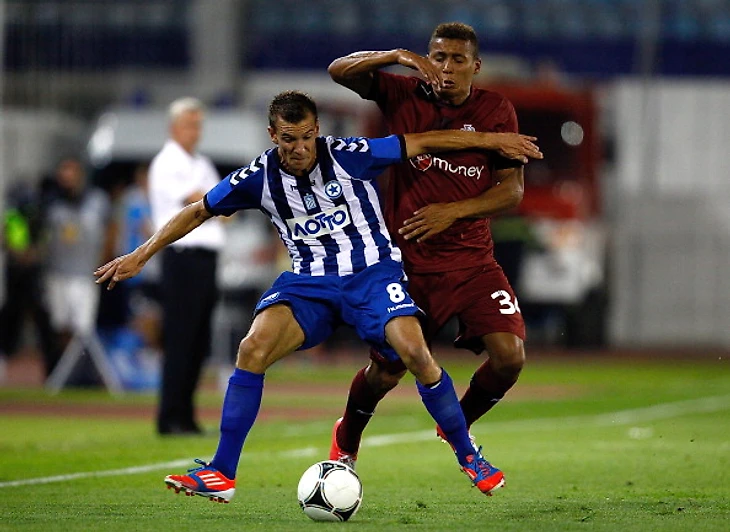 Тавернье дебютирует в еврокубках (матч против «Атромитоса», квалификация Лиги Европы)