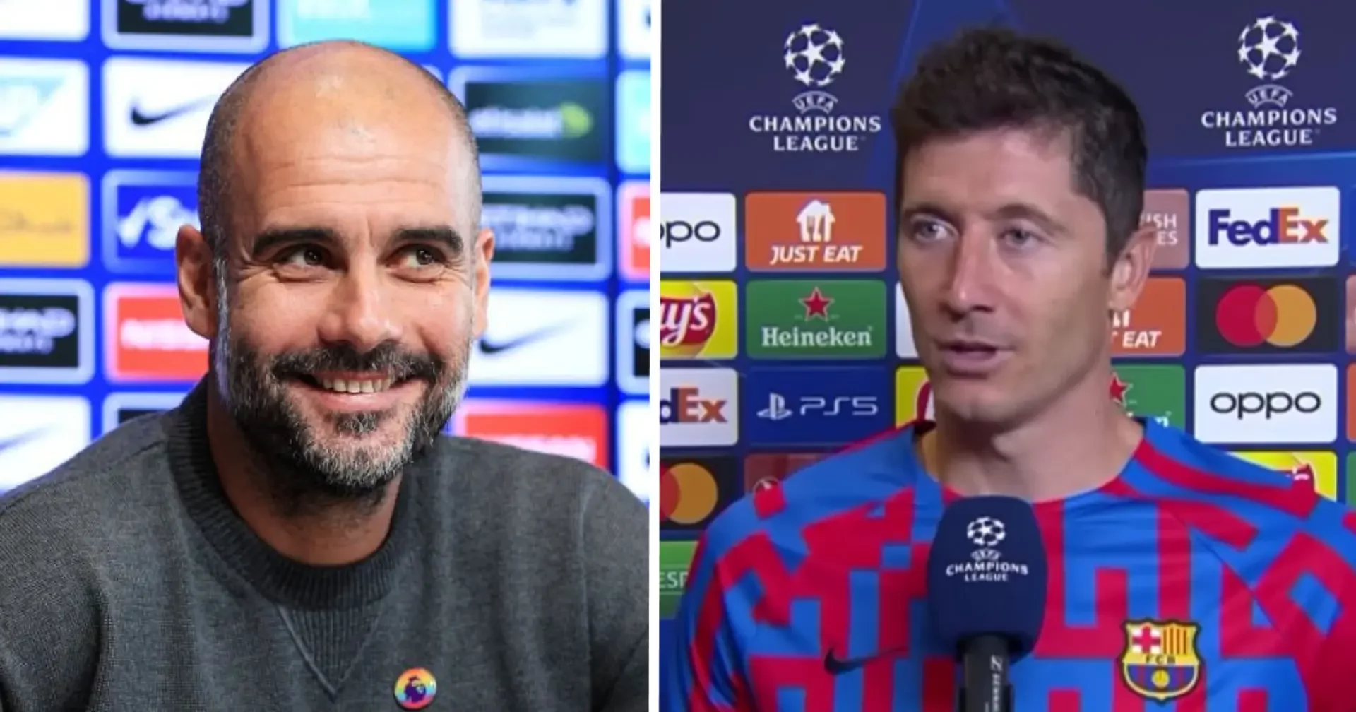 Барселона, Роберт Левандовски, Пеп Гвардиола