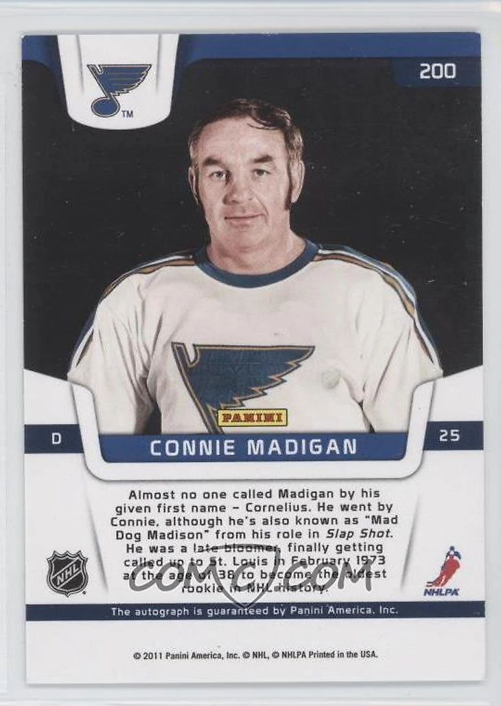 2011-12 Panini Certified - [Base] #200 - Freshman Signatures - Connie  Madigan