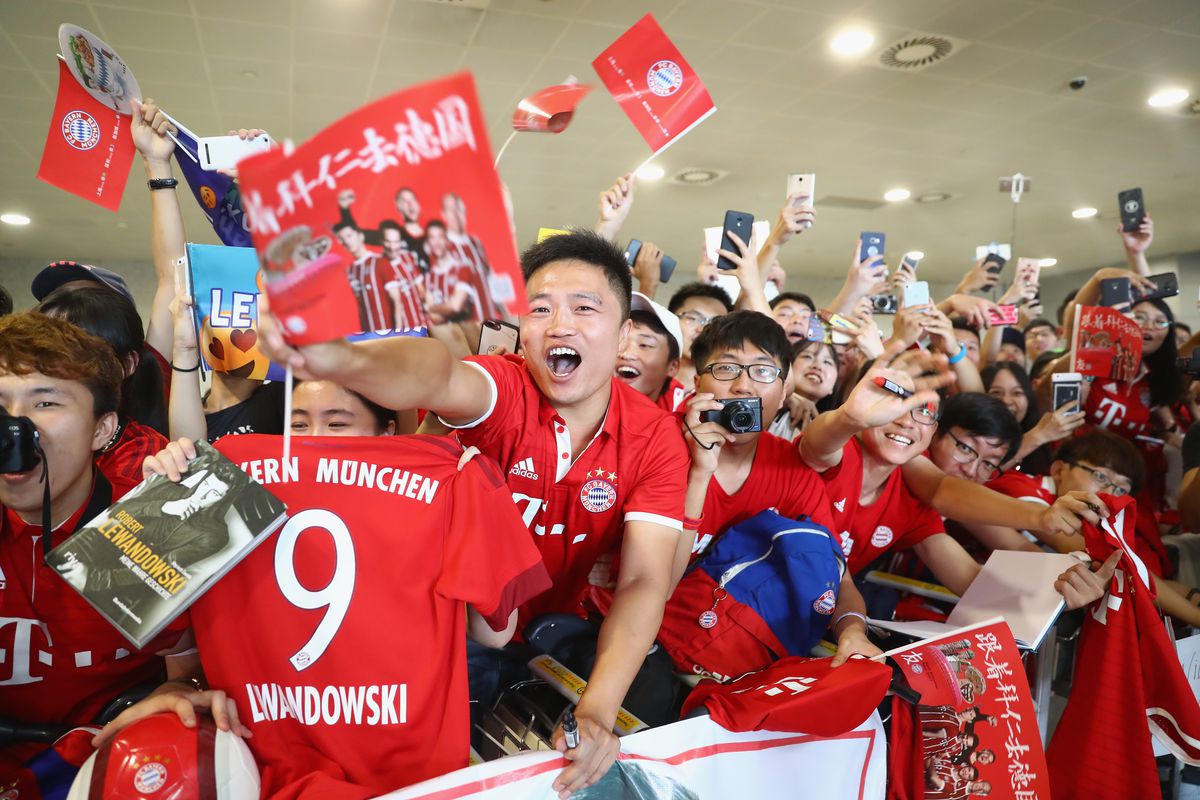 Bayern fans China