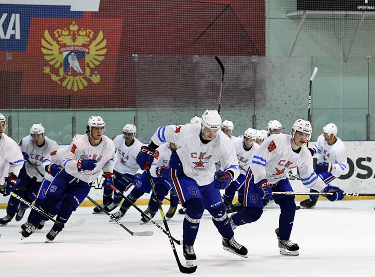 СКА тренировался на базе сборной. Оказывается, это можно любому клубу