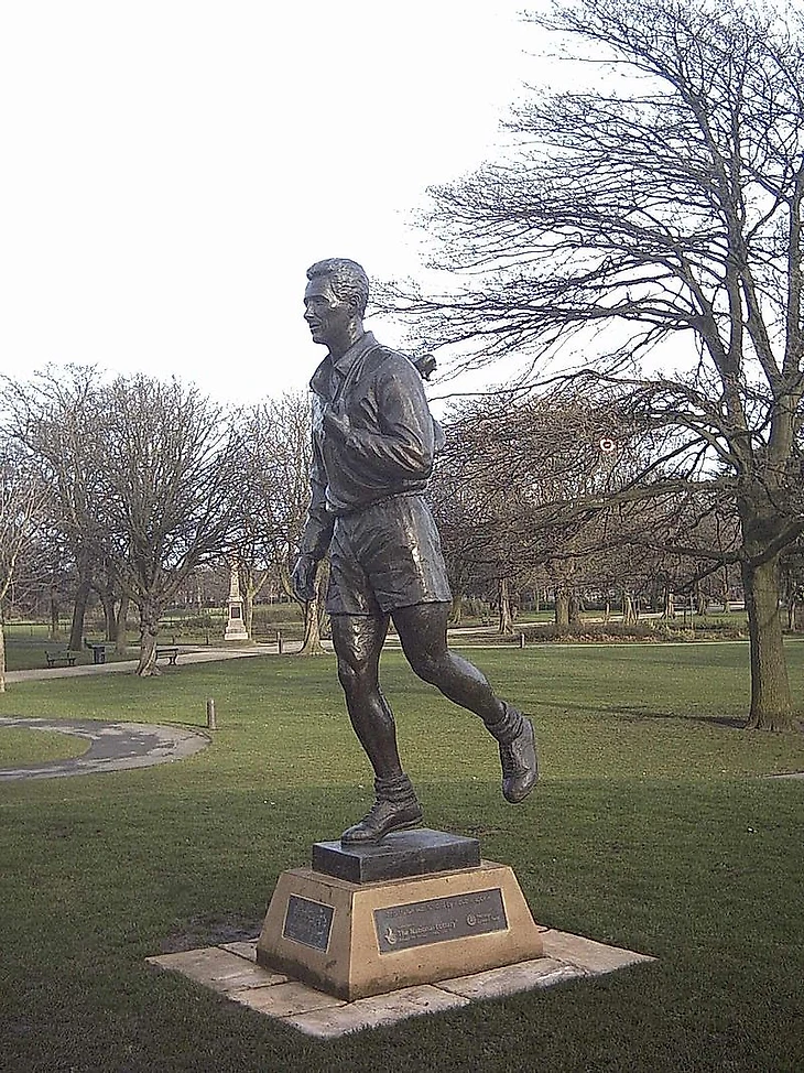 Statue of Brian Clough at the Middlesbrough