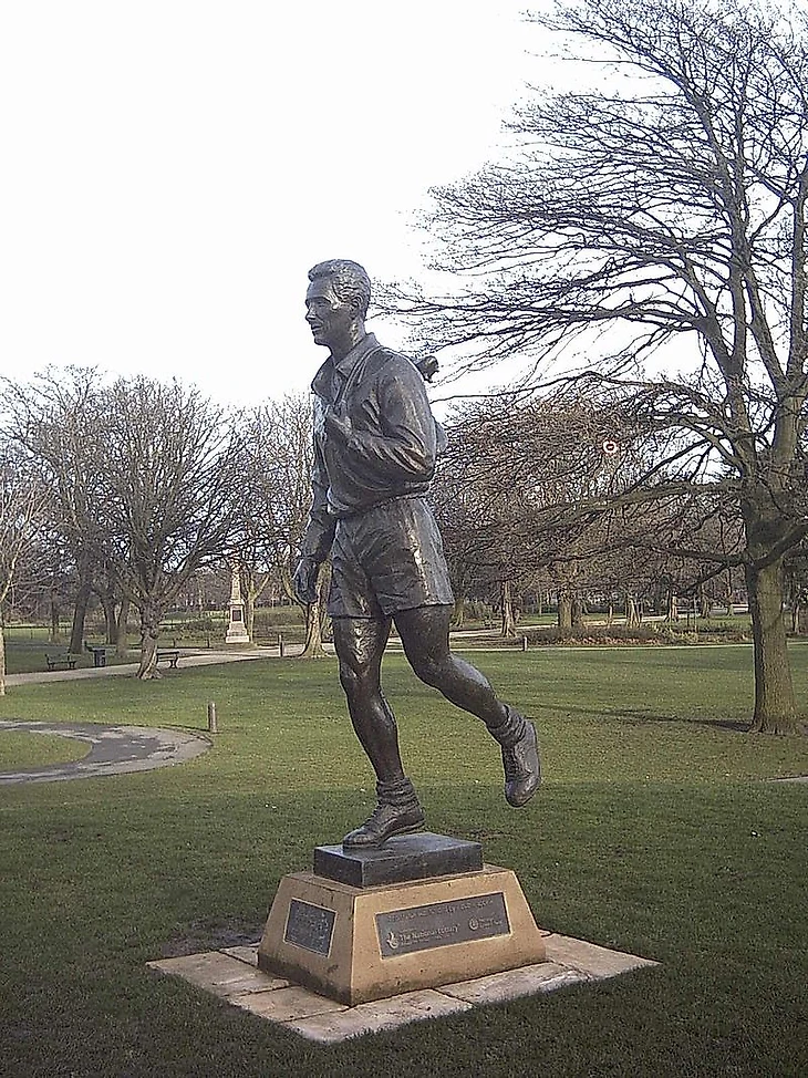 Statue of Brian Clough at the Middlesbrough