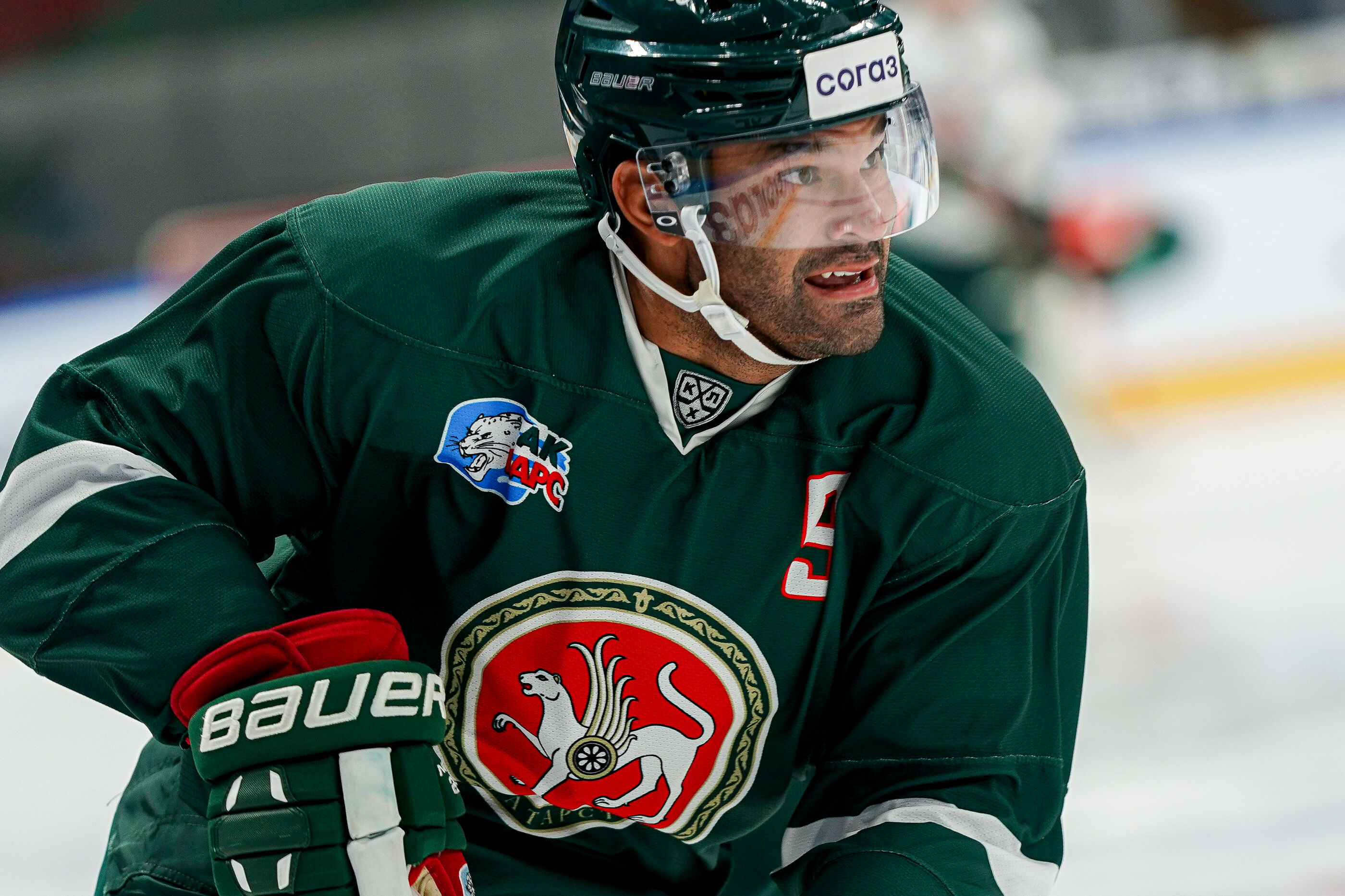 Доус провел роскошный матч против «Северстали» – 3+1. Он пришел в «Ак Барс» ради Кубка Гагарина