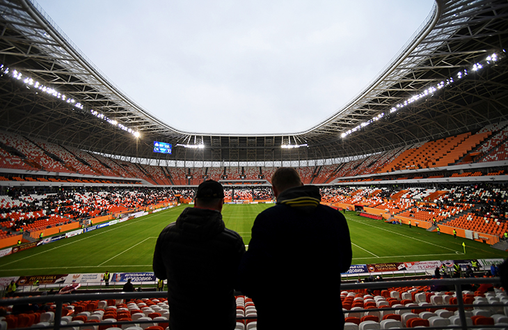 Спасибо ЧМ, теперь во втором дивизионе играют на таком стадионе