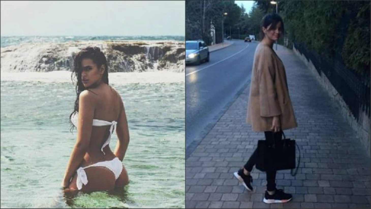 Бруна Маркезин (экс - Неймар) и Макарена Родригес (Лукас)