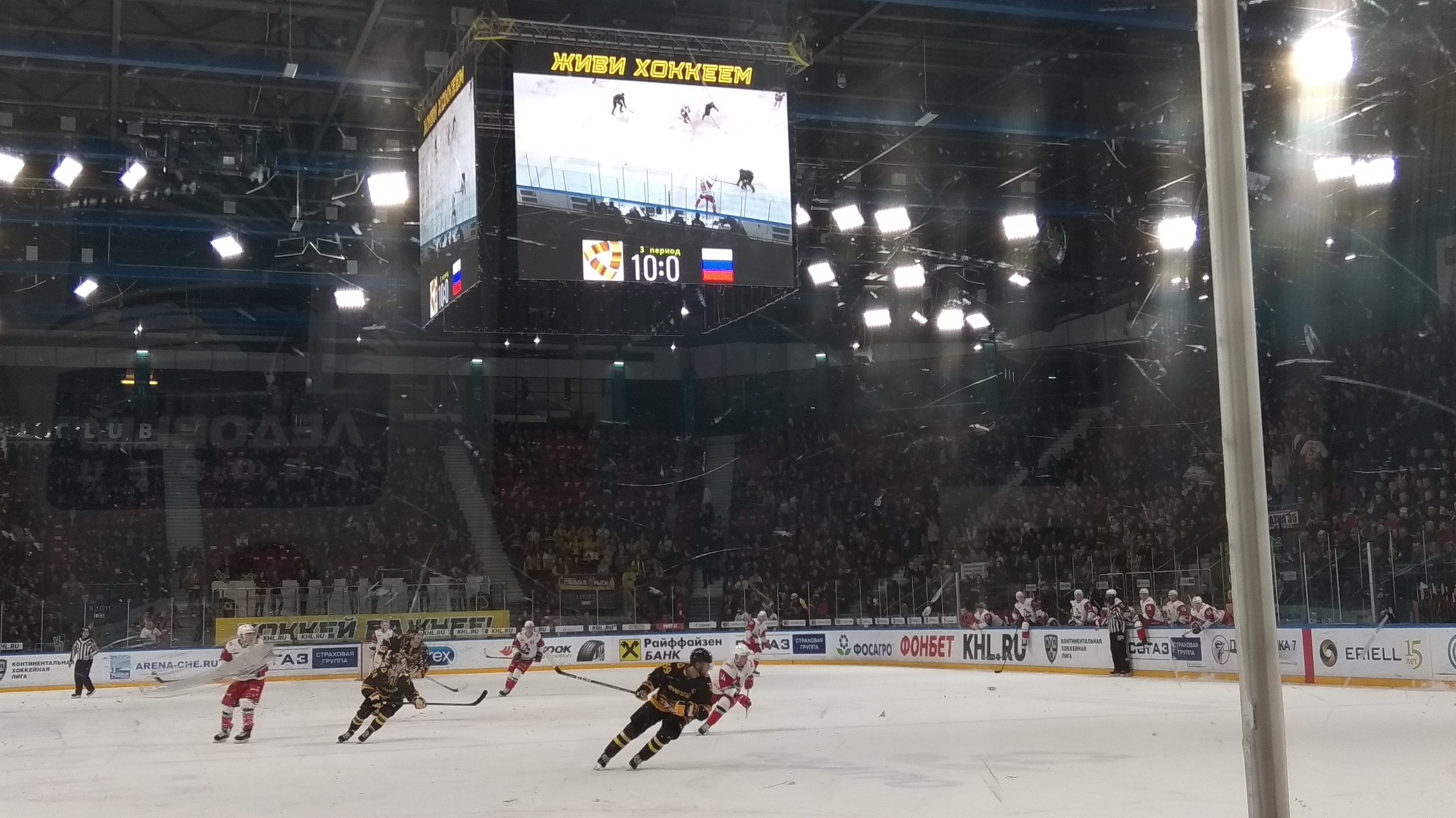 Сборная России потерпела два сокрушительный поражения со счётом 10:0