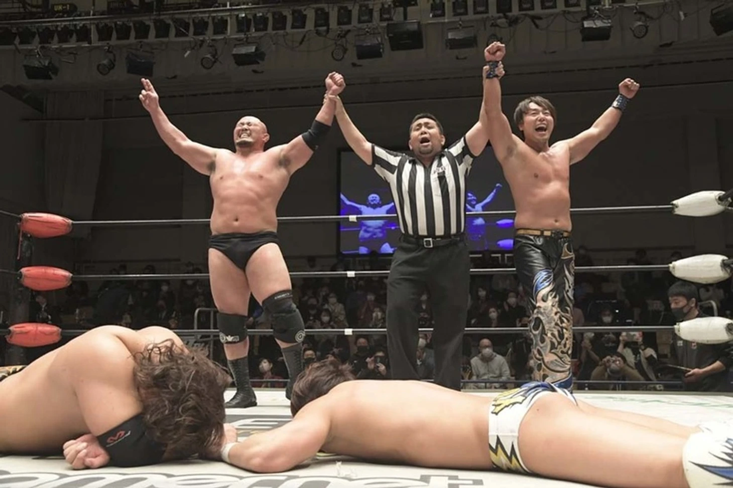 Обзор DDT/BJW Toshikoshi Pro-Wrestling 2020 Shuffle Tag Tournament 31.12.2020, изображение №14