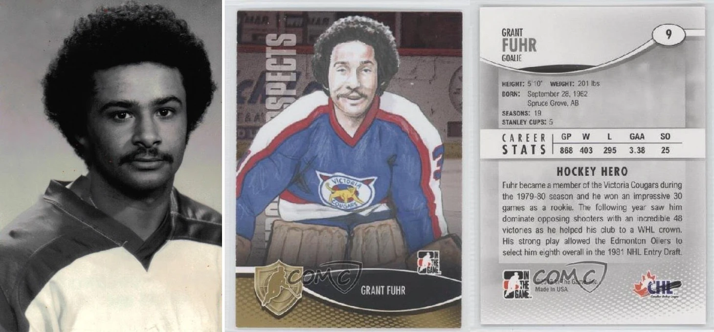 Grant Fuhr / Oilers, Coguars