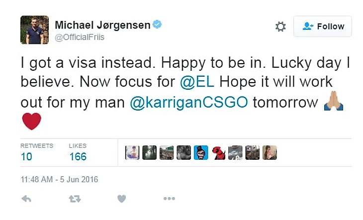 Фриис твиттер