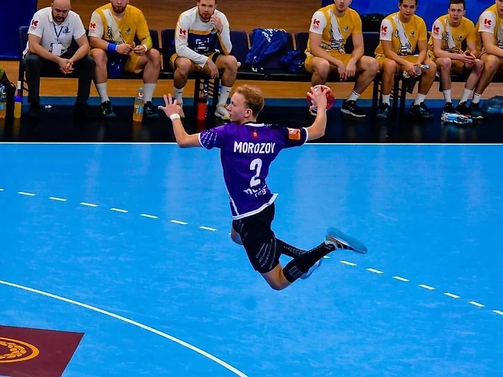 Olimpbet Суперлига. Донат Морозов: "У нас — спортивная семья, только до меня гандболистов не было", изображение №3