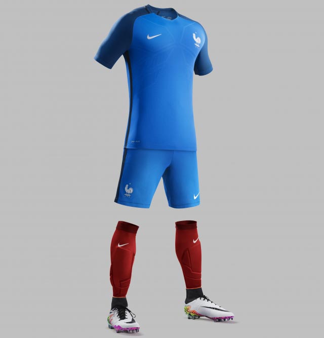 Домашняя форма сборной Франции Евро-2016