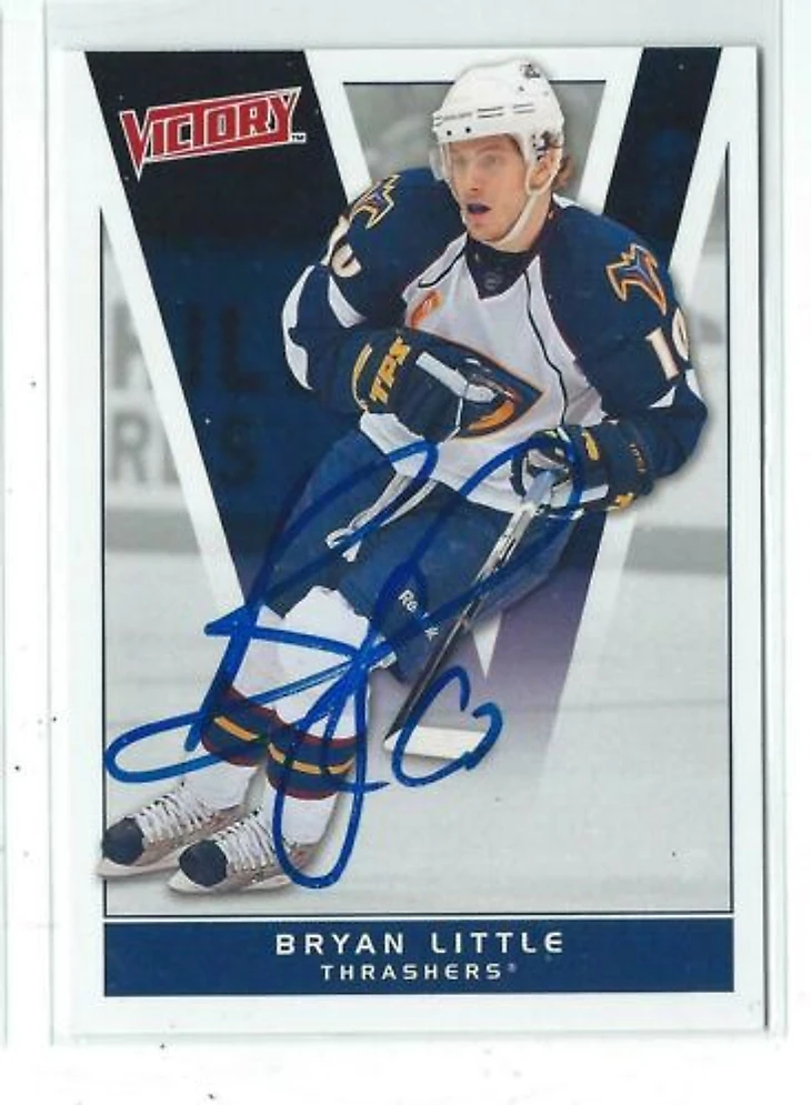 Bryan Little Signed 2010/11 Upper Deck Victory Card #9 | eBay
