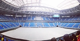 Как выглядит стадион Крестовский за 9 дней до первого официального матча