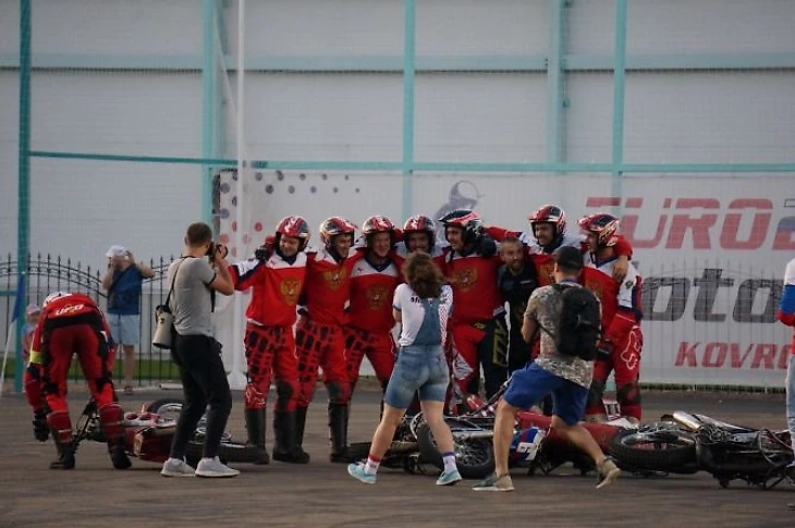 Финал чемпионата Европы по мотоболу