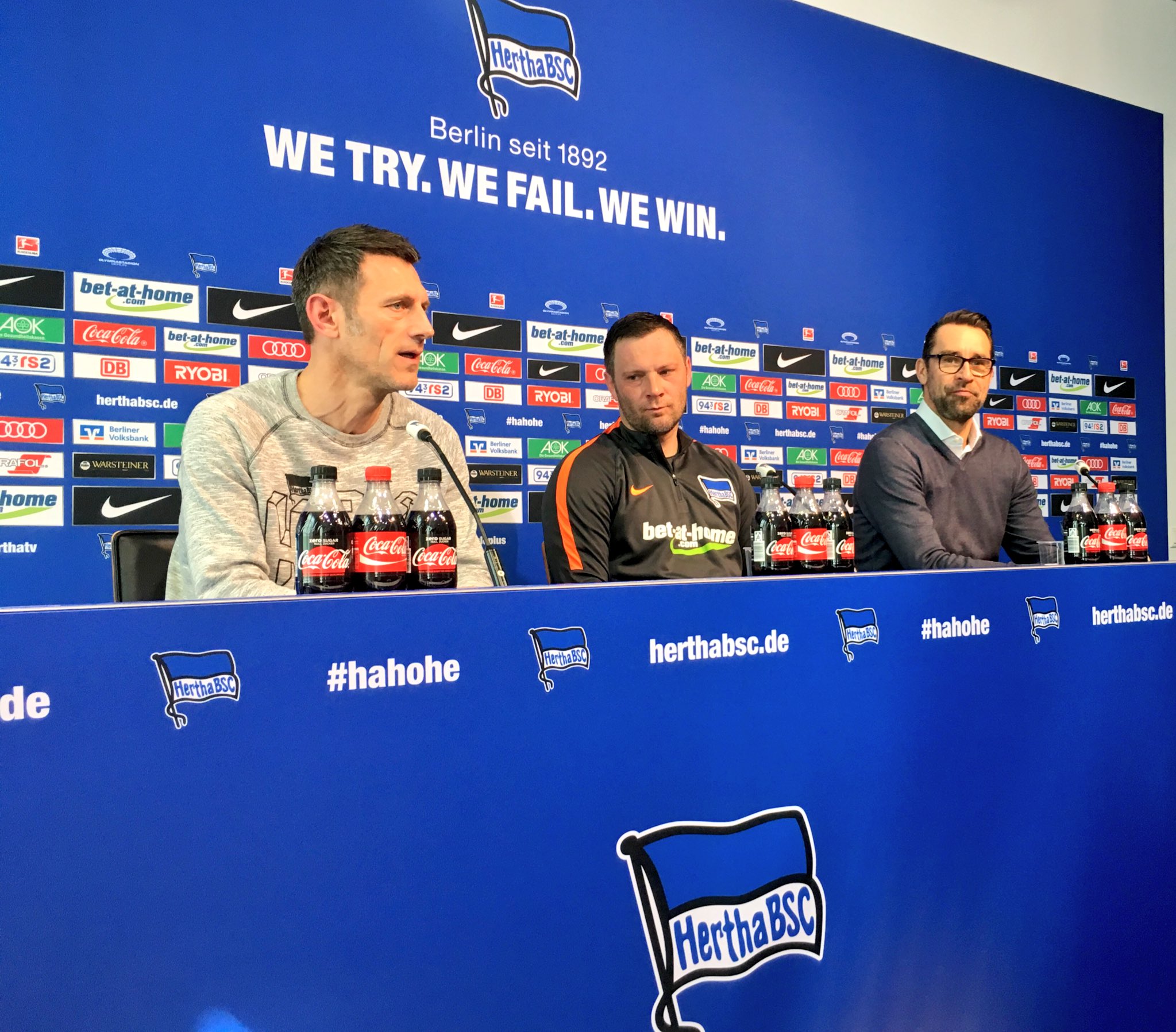 Пресс-конференция Паля Дардаи перед игрой с «Гамбургом»