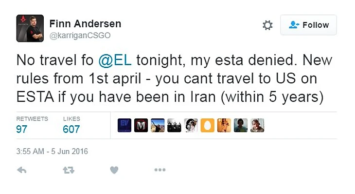 Твиттер Карригана