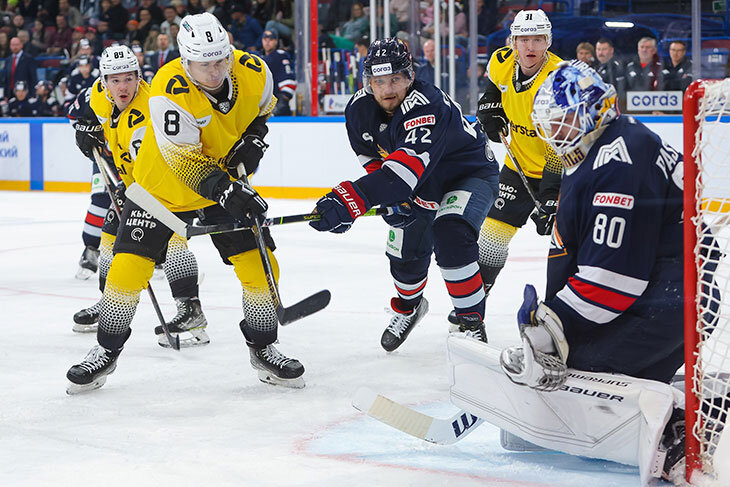 «Северсталь» – 🔥🔥🔥. Спасла с 0:3 матч с «Металлургом», трижды забив при снятом вратаре (даже в овертайме!)