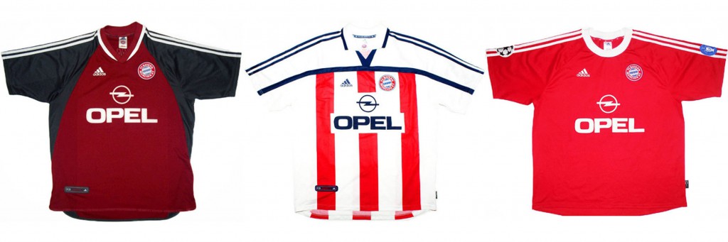 Форма Баварии 2001-2002