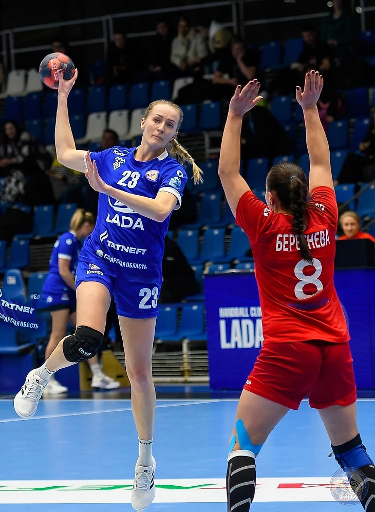 Olimpbet Суперлига. Анна Голубева: "Приятно забрасывать мячи. Но интересы команды в приоритете", изображение №3