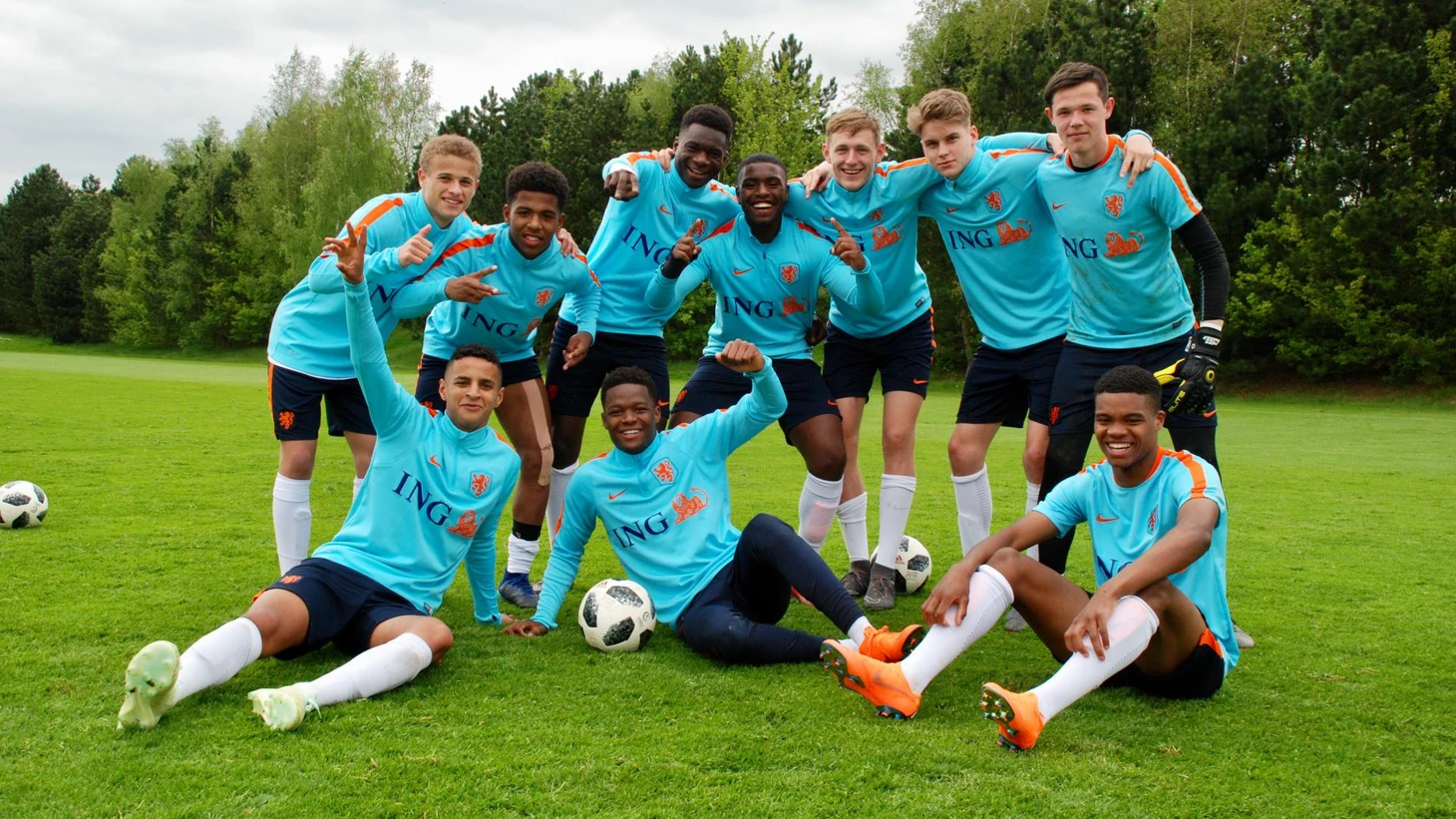 Сборная Голландии в Англии