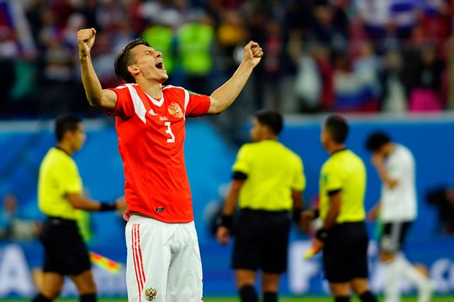 Илья Кутепов радуется выходу в 1/8 финала | Getty Images