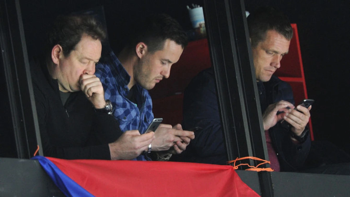 Леонид СЛУЦКИЙ (слева), Олег ЯРОВИНСКИЙ (в центре) и Виктор ГОНЧАРЕНКО. Фото Александр ФЕДОРОВ, &quout;СЭ&quout;