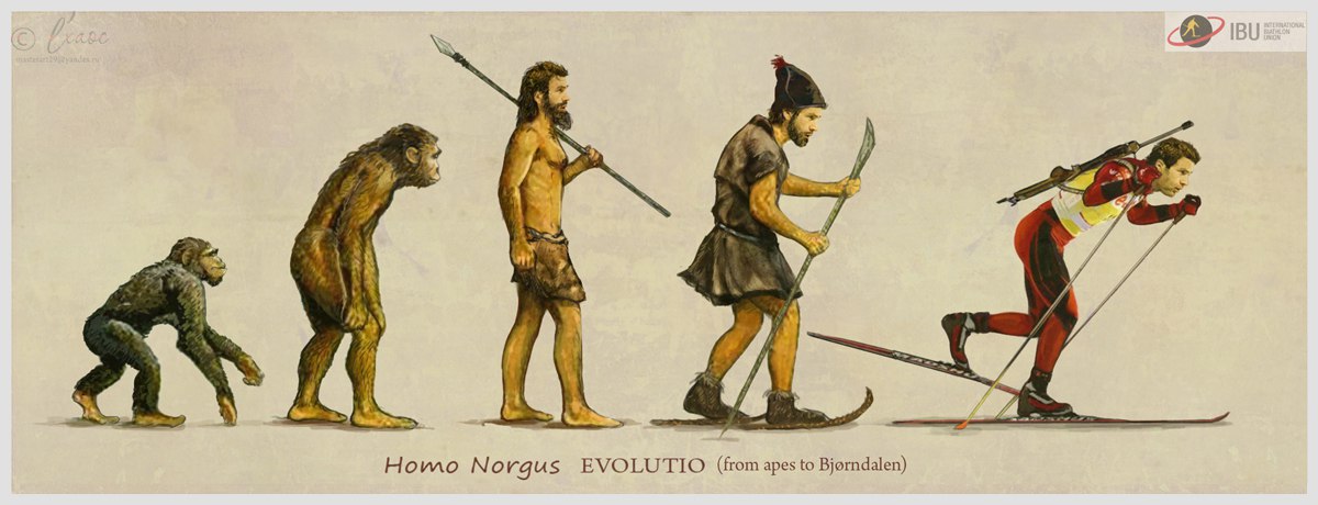 эволюция по норвежски