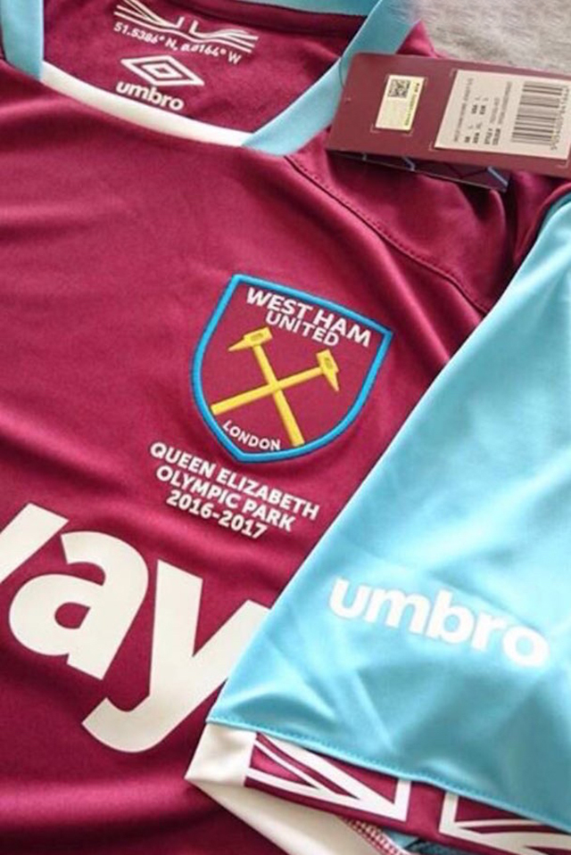 Новая форма «Вест Хэма» 16/17