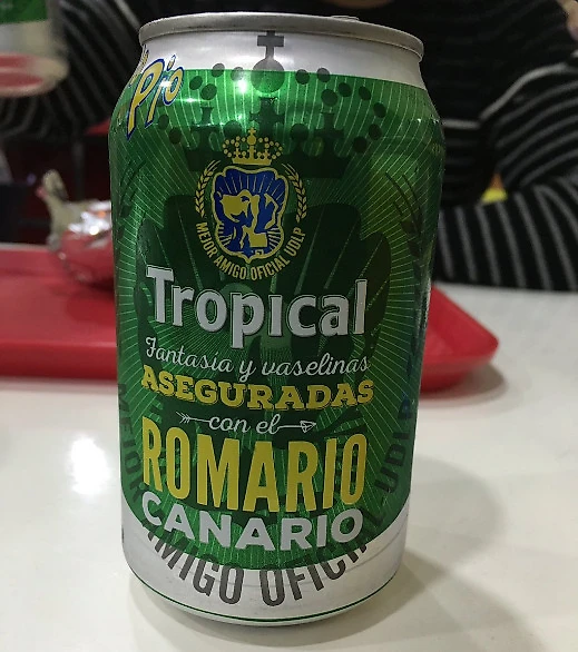 tropicana drink Romario