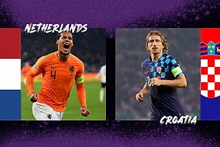 Лига наций. Нидерланды - Хорватия