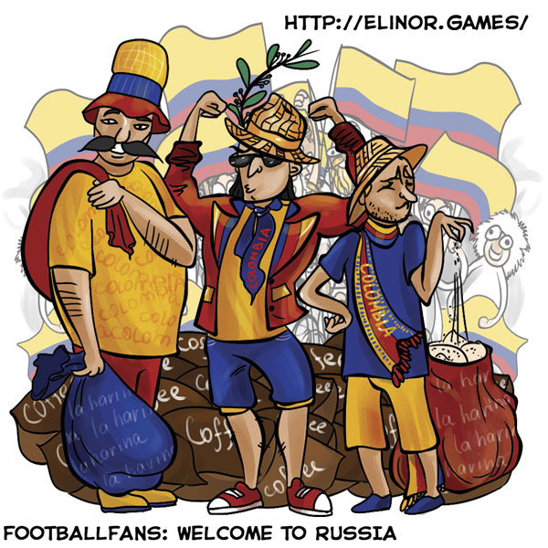 Болельщики ЧМ-2018. Группа H