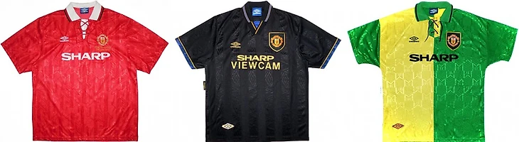 Форма &quout;Манчестер Юнайтед&quout; в сезоне 1993/94.