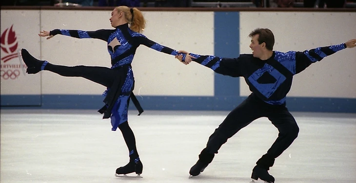 Грищук и Платов в Альбервилле - 1-й вариант