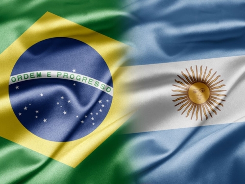 Составы Аргентины и Бразилии