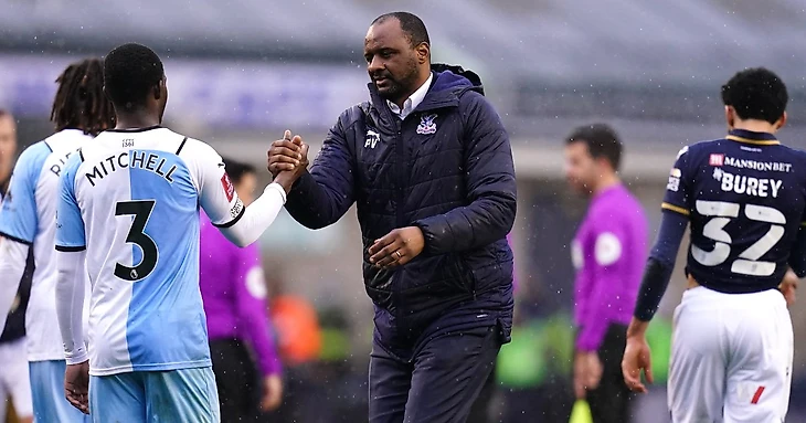 Vieira 'pleased' with Crystal Palace's progress this season but picks out areas to improve
