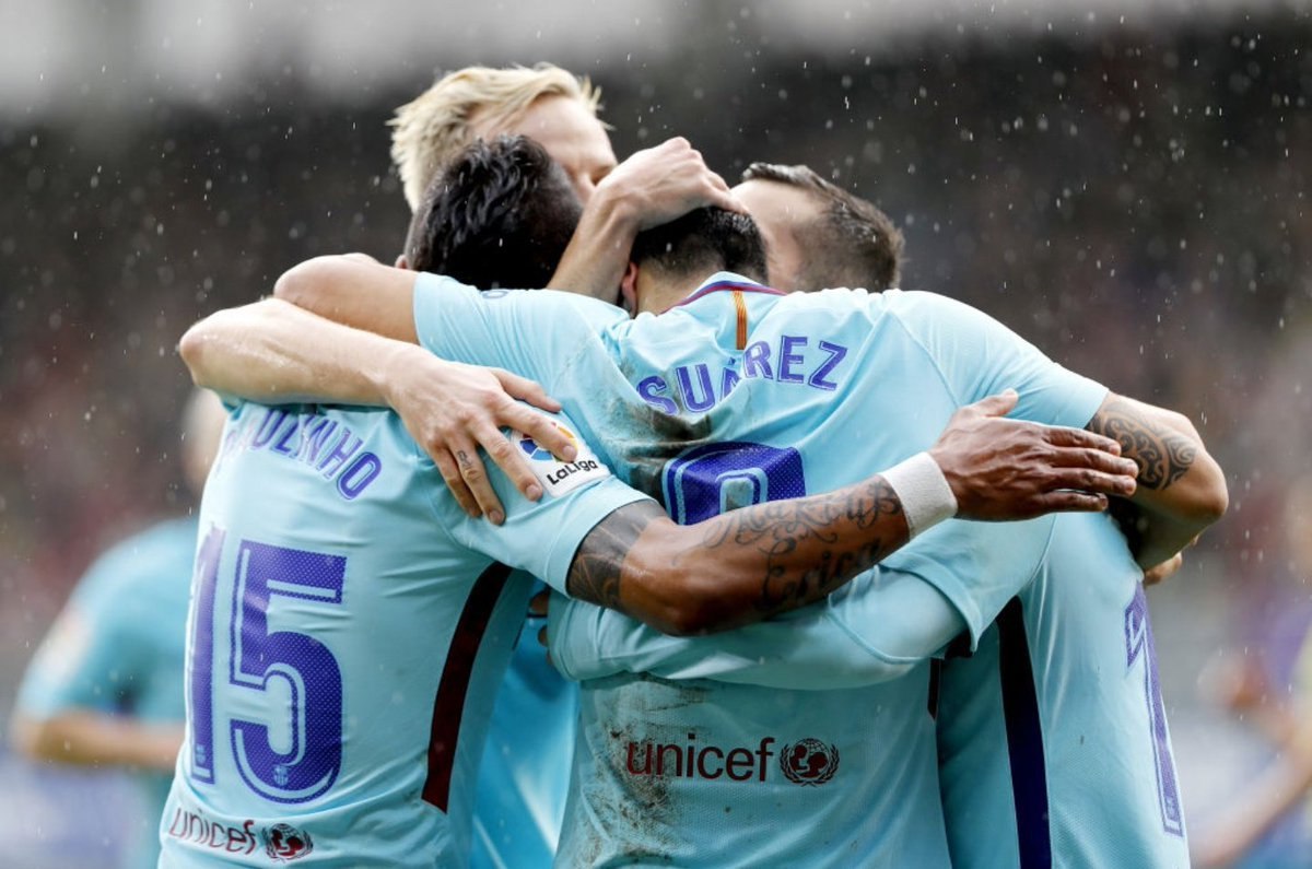 Луис Суарес, Барселона, Эйбар, Ла Лига