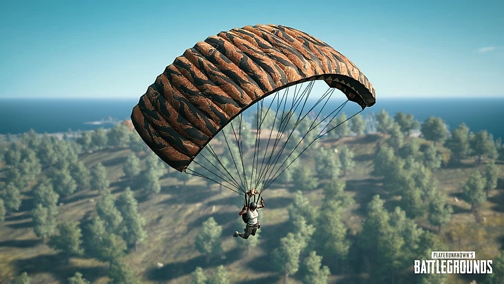 Парашют Bengal Tiger в PUBG